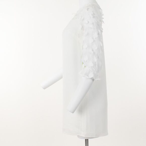 CeCe Women's Mixed-Media Clover-Clip Dress - Picture 3 of 5